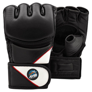 AMIB SPORTS Nuevos Guantes Profesionales de Entrenamiento de MMA, Cierre de Gancho y Bucle de Cuero, Absorción de Humedad, Talla Personalizada, OEM, Unisex - Product Image 2