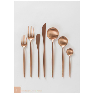 Juego de Cubiertos de Acero Inoxidable de Alta Gama, Elegante Juego de Cubiertos para Comer, Cuchara, Tenedor y Cuchillo para el Hogar y Catering - Product Image 5