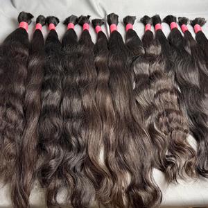 Extensiones de Cabello Humano Remy Virgen Rizado al por Mayor, Doble Trama, Tejido a Máquina, Ondulado Profundo Suelto Indio, Sin Enredos ni Caída - Product Image 3