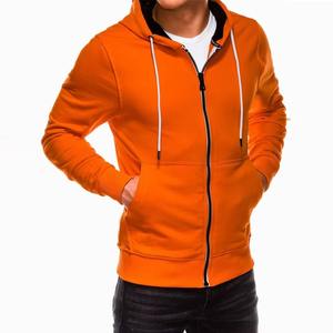 Sudaderas con capucha extragrandes con cremallera para hombre, de algodón transpirable de 350 gramos para invierno, con hombros caídos y bolsillo sólido, de alta calidad. - Product Image 2