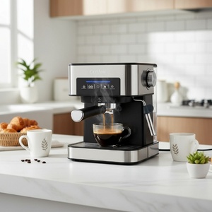 Cafetera Moderna de Alta Gama Sudex XMJL-6863, Cafetera Espresso Automática, Sistema de Preparación de Café para Uso Comercial y Doméstico - Product Image 4
