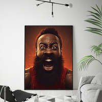 Peinture lenticulaire 3D de haute qualité Kobe Bryant, images d'anime 3D pour animaux de compagnie, 30*40 cm, affiches d'anime 3D pour décorations