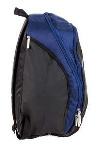 Bolsa para Raquetas de Tenis 30-40L, Nailon Resistente al Agua, Cierre de Cremallera, Mochila Deportiva, Diseño Negro y Azul, Multicolor, Personalizable, para Exteriores - Product Image 6