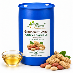 Huile d'arachide biologique certifiée pressée à froid, qualité alimentaire pour la cuisson et les applications culinaires, vente en gros en vrac - Product Image 5