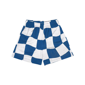 Shorts de Playa Personalizados con Estampado por Sublimación, con Bolsillos, de Poliéster, 5 Pulgadas, Shorts de Baloncesto de Malla para Hombre - Product Image 2