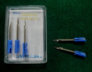 DK-386N 5 aiguilles d'étiquetage en acier standard, manche bleu durable, ajustement universel pour pistolets d'étiquetage - Product Image 2