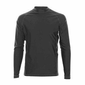 New long sleeve rash guard men sports training breathable <b>compression</b> <b>shirts</b> - Product Image 4