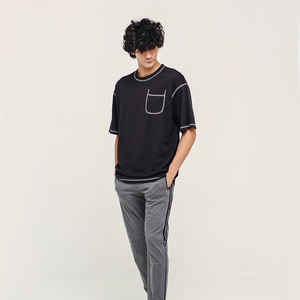 T-shirts formels de haute qualité, meilleure édition, service OEM, grandes tailles, respirants, vierges, pour hommes - Product Image 5