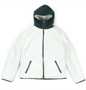 Veste en polaire sherpa pour homme, personnalisée, de qualité supérieure, col montant, logo sur le devant, respirante, coupe-vent, décontractée, chaude pour l'hiver - Product Image 3