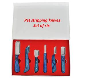 New Arrival <b>Heavy</b> <b>Duty</b> Stainless Steel Stripping Knife Set for Pet Groomers Salon Quality <b>Tools</b> TARIQ MFG CO CE - Product Image 2