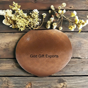 แจกันดอกไม้อะลูมิเนียมแบบมีเอกลักษณ์ พร้อมลวดลายตอกแบบโบราณ ผู้ผลิตและผู้ส่งออกชาวอินเดีย - Product Image 3