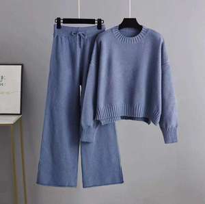 Conjunto Deportivo Informal de 2 Piezas para Mujer, en Algodón Sólido, con Sudadera y Pantalones Deportivos, Corte Holgado, Ecológico - Product Image 5
