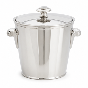 Seau à glace en acier inoxydable à double paroi avec couvercle, en métal martelé, pour boissons et vin, idéal pour bars, fêtes et hôtels (vente en gros) - Product Image 2