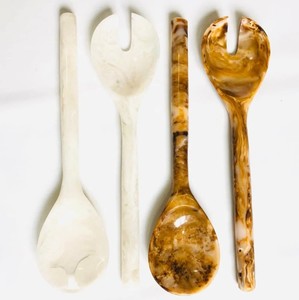 Resin Serving Spoon Elegant Kitchen Accessory Lightweight Durable for Restaurant <b>Buffet</b> Home Dining and Catering Service - Product Image 1