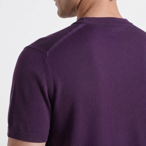 Solid Color Men T Shirt Regular Fit Breathable Cotton Crew Neck Stylish Casual Everyday Wear T Shirt trending - Product Image 4