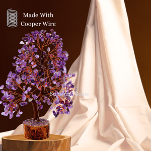 Árbol de la Vida de Cristal de Amatista al por Mayor con Alambre de Cobre, Piedras Curativas de Gemas, Árbol de Cristal para Decoración del Hogar - Product Image 4