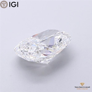 Diamant de laboratoire CVD certifié IGI, taille coussin, clarté VVS1, couleur E, 1,50 carat, pour collection de bijoux de mariée - Product Image 3