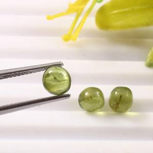 Lot en gros de 10 mm de billes rondes lisses en péridot naturel, sphères de cristal de guérison, pierres précieuses en vrac pour la fabrication de bijoux - Product Image 3