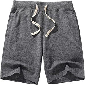 กางเกงขาสั้นออกกำลังกายผู้ชายผ้าฝ้าย |   กางเกงกีฬาขาสั้นลำลองสำหรับผู้ชาย |   กางเกงวิ่งและออกกำลังกายฤดูร้อนพร้อมโลโก้แบบกำหนดเอง - Product Image 2