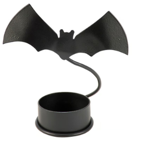 <b>Flying</b> Bat Tea Light Holder Halloween Decoration Bat Candle Holder <b>Black</b> - Product Image 3
