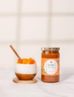 Confiture de kaki coréenne premium Hongsigung 54 Brix, faible teneur en sucre, confiture de fruits, collation saine, vente en gros, naturelle, 0,5 kg, durée de conservation 12 mois