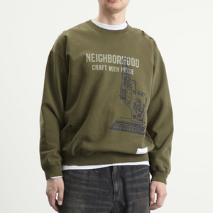 Personalized Screen Printed Men's Sweatshirt <b>Custom</b> Long Sleeve Streetwear OEM Casual Wear <b>Custom</b> Design Apparel Top Clothing - Product Image 1