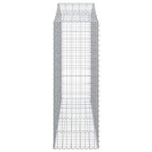 Panier gabion en fil de fer galvanisé argenté extra large - Product Image 4