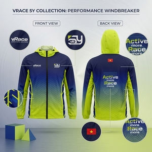 Custom <b>Lightweight</b> Windbreaker <b>Jacket</b> Windproof <b>Running</b> Training <b>Jacket</b> OEM ODM - Product Image 2