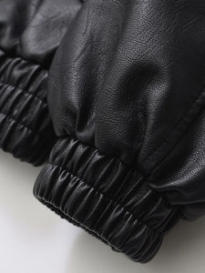 Chaqueta de Motocicleta para Mujer, Fabricada Profesionalmente, de Cuero Genuino y Gamuza de Vaca, Acolchada y Tejida a Crochet, Resistente al Viento, Venta al Por Mayor - Product Image 3