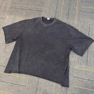 T-shirt Homme Oversize Personnalisé à Manches Courtes, 100% Coton 200gsm, Respirant, Séchage Rapide, Écologique, Haute Qualité, Vente en Gros - Product Image 6