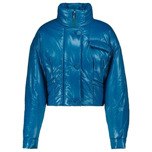 Factory Manufacture 100% Waterproof Windproof <b>Stand</b> Collar Shinny Puffer Jacket Warm Women's Winter Padded Down Coat - Product Image 1
