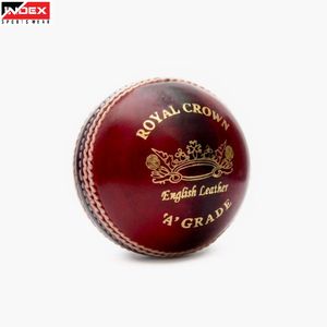 Pelota de críquet profesional PowerPlay Cricket Hardball de cuero con costura de larga duración para entrenamiento y partidos de club. - Product Image 1