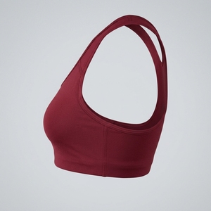 Wholesale Women Breathable Sexy Front Sports Bra with OEM Printing for Fitness Gym and Running Activewear - Product Image 2