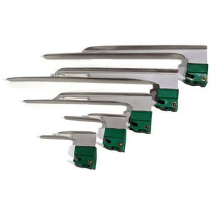 Set de Laringoscopio con 6 Hojas y 1 Mango, Fibra Óptica, Acero Inoxidable, Instrumento de Intubación Reutilizable para UCI y Clínica - Product Image 2