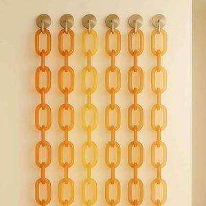 โซ่เรซิ่นอะคริลิกคุณภาพสูง เป็นมิตรกับสิ่งแวดล้อม  แบบไม่มีช่องว่าง  ทำด้วยมือ - Product Image 1