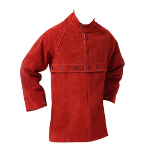 Nouvelle Arrivée Veste de Soudeur en Cuir de Vachette Haute Visibilité Ignifuge Anti-Vapeur avec Pack Respiratoire et Équipement de Protection Corporelle - Product Image 2