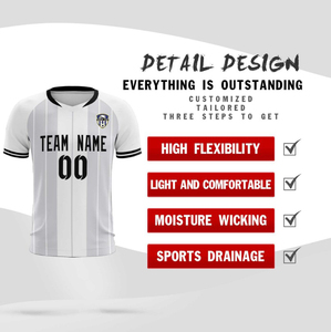 Custom Breathable UV Protection Polyester Unisex Soccer Jersey Set Short Digital Printing Football Uniform for Summer Wear - Product Image 2