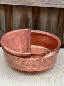 Decorative Copper Pedicure Bowl With Rustic Appeal Suitable For Salons Resorts Wellness Centers And Spas - Product Image 5