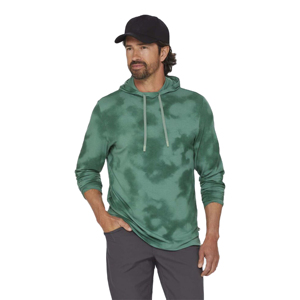 Sweat à capuche épais vintage délavé pour homme, coupe ample, en molleton français 100% coton, taille XS, imprimé hiver, vente en gros OEM - Product Image 2