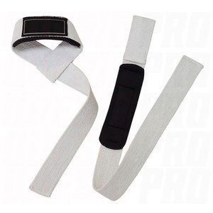 Correas de Algodón Personalizables para Levantamiento de Pesas con Acolchado, Soporte de Muñeca Reforzado para Peso Muerto, Powerlifting y Entrenamiento con Pesas - Product Image 3