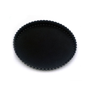 Molde para Tartas con Base Desmontable de 23.5 cm, Antiadherente de PTFE, Acanalado, para Quiche, Base Suelta, para Pie y Flan, Utensilio de Repostería Hecho en Corea - Product Image 2