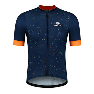 Maillot de cyclisme pour homme de qualité supérieure, personnalisé, respirant, anti-humidité, léger, pour les courses sur route longue distance en plein air - Product Image 1