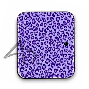 Purple Leopard Print Acrylic <b>Lash</b> Tile Sustainable Custom Logo Eyelash <b>Extension</b> Holder Board Beauty Instrument - Product Image 1