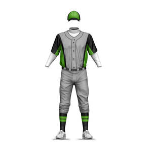 Professional Custom Manufacturing Baseball Uniform Unisex American Fully Sublimation 100% Polyester Breathable Quick Baseball - Product Image 4