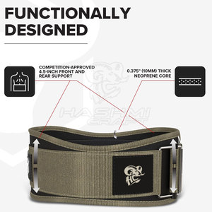 New Arrival Fitness Training Accessory Nylon Lever <b>Belt</b> For Powerlifting And Weightlifting Sessions - Product Image 2