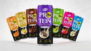 Protein Shake Cold Brew Coffee 320ml Plant-Based Lactose Free Vegan Can - Product Image 2