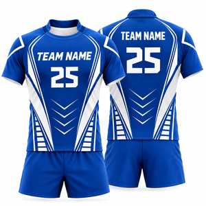 Conjunto de Uniforme de Fútbol Americano 7v7 Sublimado Personalizado con Impresión Frontal para Adultos, Nombre del Equipo Personalizado, Transpirable, 100% Poliéster para Hombre - Product Image 5