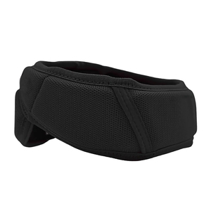 Diadema Deportiva Negra de Punto, Gruesa, Flexible y Cálida para Fútbol, Ajuste Universal, Color Sólido, Material Spandex - Product Image 1