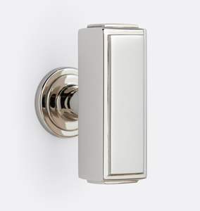 Perillas de Puerta Rectangulares de Latón de Primera Calidad, Duraderas, Elegantes y Perfectas para Interiores de Casas Modernas o Clásicas, Gran Venta - Product Image 1