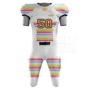 Uniforme de football américain de qualité supérieure, design personnalisé, vêtements d'entraînement pour le football américain, uniforme de football américain - Product Image 1